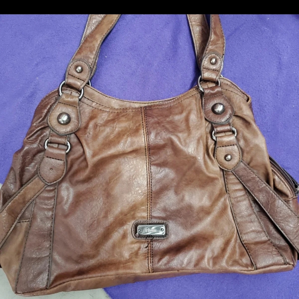 Womens medium size PLUM Purse